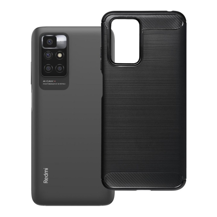 Чохол для Xiaomi Redmi 10 / 10 2022 Carbon 2.0 чорний