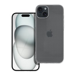 Чохол для iPhone 15 PLUS Clear Case 2 mm (camera protection) прозорий