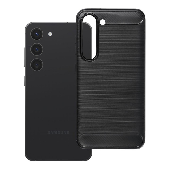 Etui na Samsung S23 Carbon 2.0 czarne