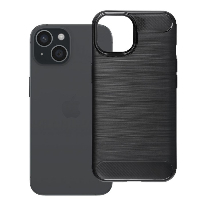 Чохол для iPhone 15 Carbon 2.0 чорний