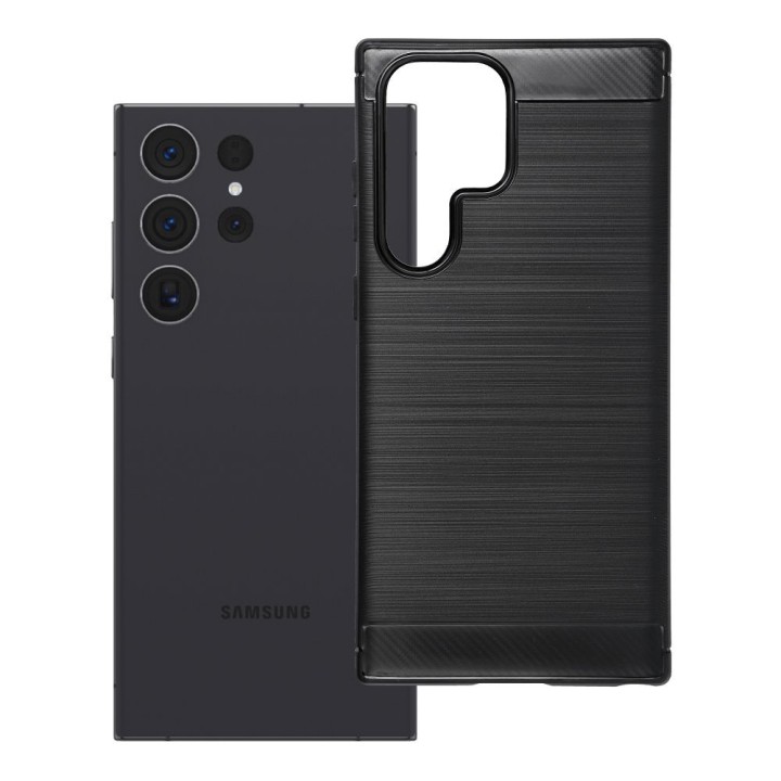 Чохол для Samsung S23 ULTRA Carbon 2.0 чорний