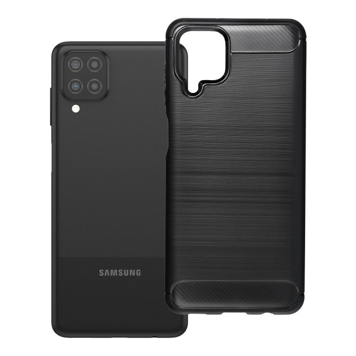 Case for Samsung A12 Carbon 2.0 black