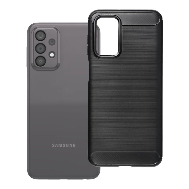 Чохол для Samsung A23 5G Carbon 2.0 чорний