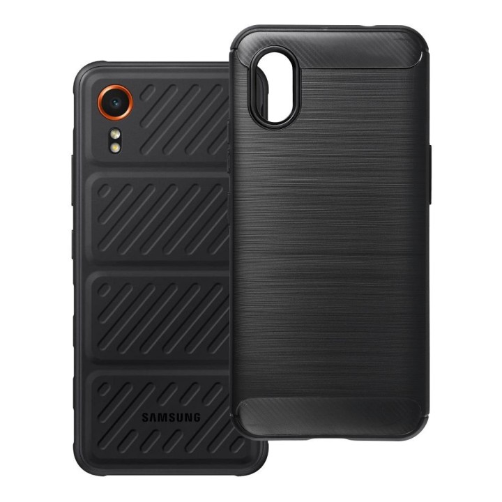 Case for Samsung Xcover 7 Carbon 2.0 black