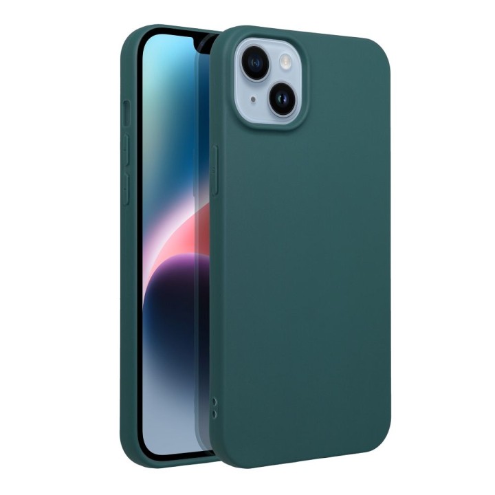 Чохол для iPhone 15 PLUS Matt темно-зелений