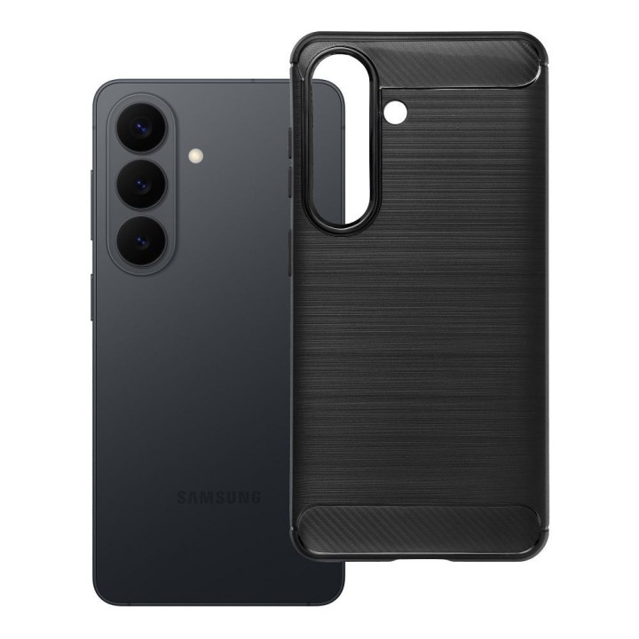 Чехол для Samsung S26 Carbon 2.0 черный