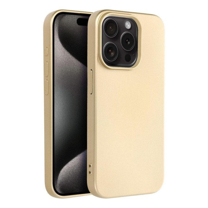 Etui na iPhone 15 PRO Metallic złote