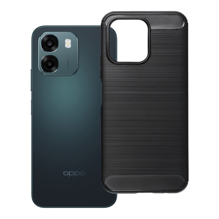 Etui na Oppo A6 Carbon 2.0 czarny