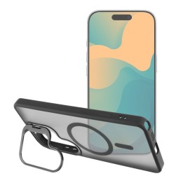 Чохол для Samsung S26 PLUS Forcell F-Protect Shadow Stand Premium сумісний з MagSafe чорний 0INT