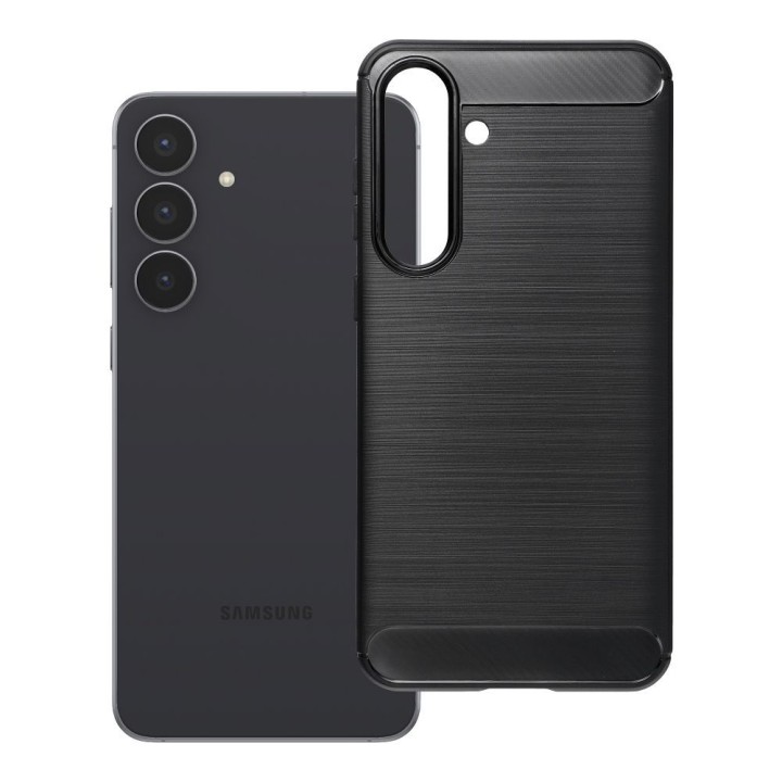 Чехол для Samsung S26 FE / S25 FE Carbon 2.0 черный