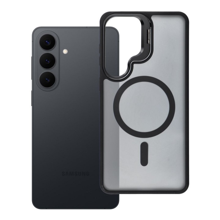 Case for Samsung S26 PLUS Forcell F-Protect Shadow Stand Premium compatible with MagSafe black 0INT