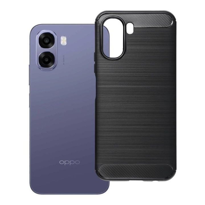 Чехол для Oppo A6x Carbon 2.0 черный