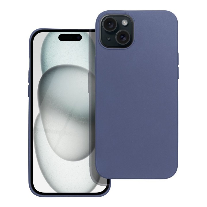 Чехол для iPhone 15 PLUS Matt синий