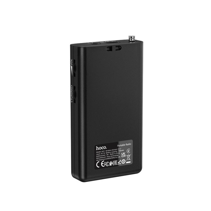 Radio portable Hoco HI51 black