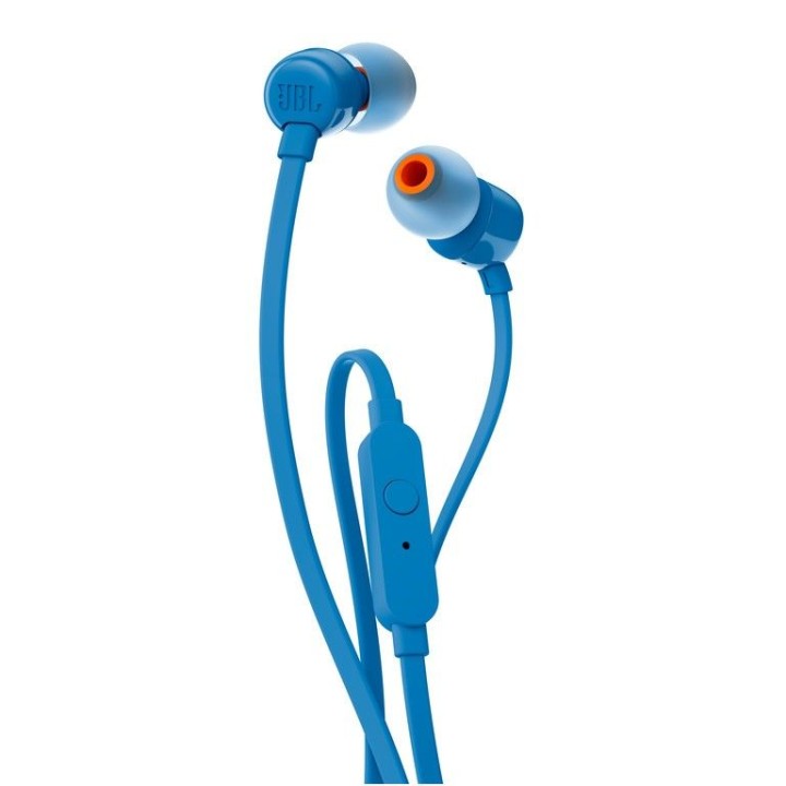 Wired in-ear headphones Jack 3,5 mm JBL T110 blue