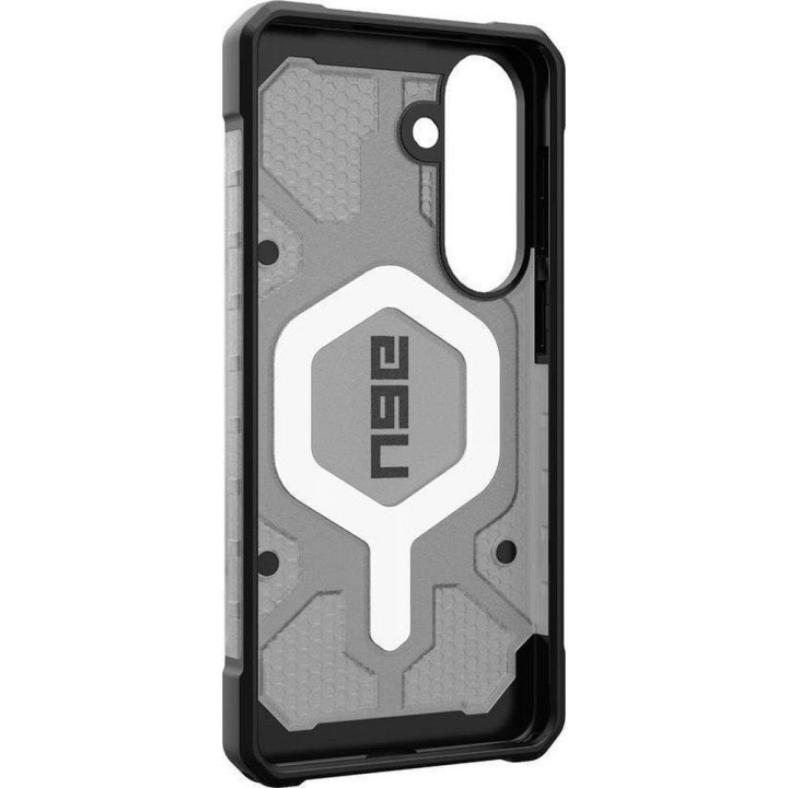 UAG Urban Armor Gear case PATHFINDER CLEAR MAGNET with built-in magnetic module for Samsung Galaxy S26 Plus ash black
