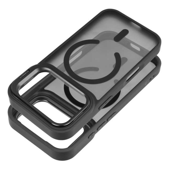 Case for iPhone 18 Pro / 17 Pro Forcell F-Protect Shadow Stand Premium MagSafe compatible black 0INT