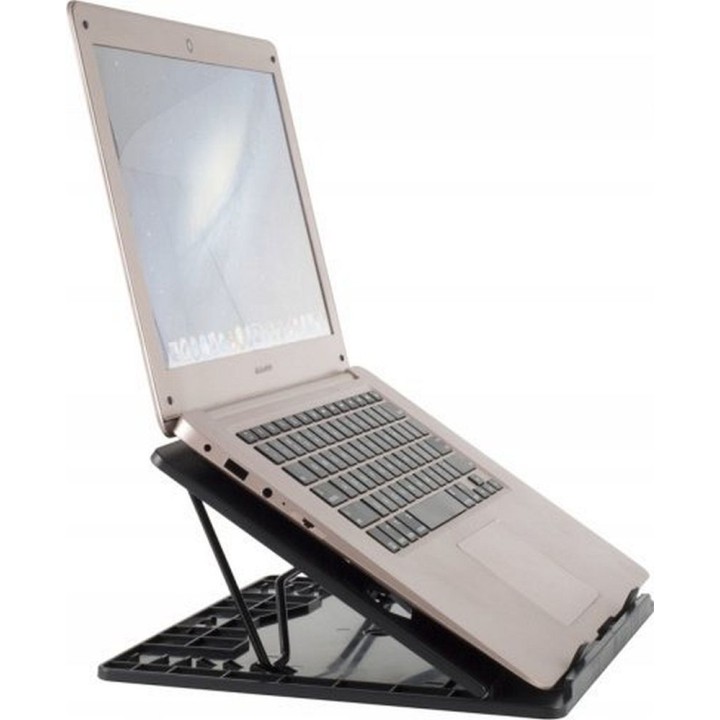 Podstawka pod laptop regulowana ART P14 czarna