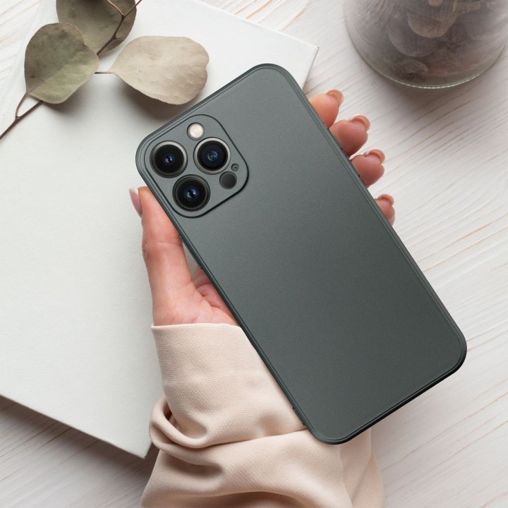 Чехол для iPhone 15 PRO MAX Metallic серый