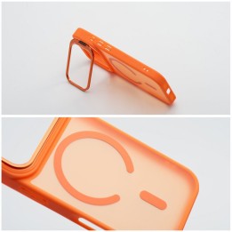 Чохол для iPhone 18 Pro Max / 17 Pro Max Forcell F-Protect Shadow Stand Premium сумісний із MagSafe помаранчевий 0INT