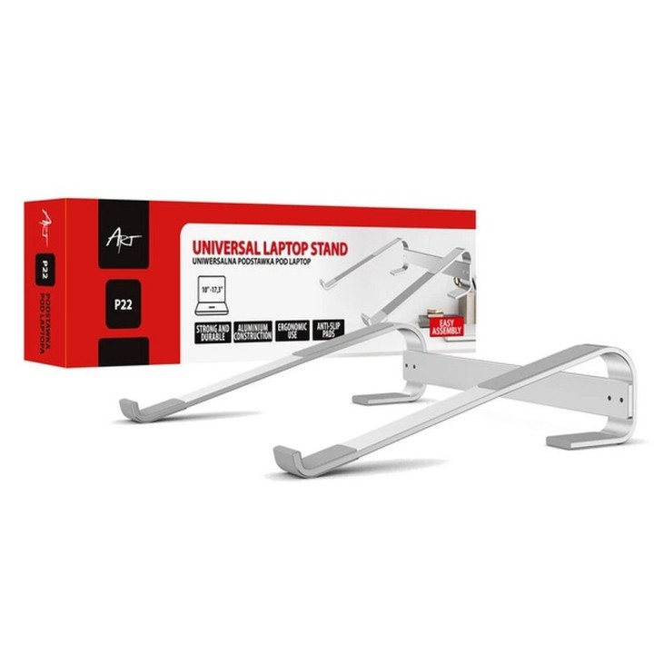 Laptop stand ART P22 aluminium