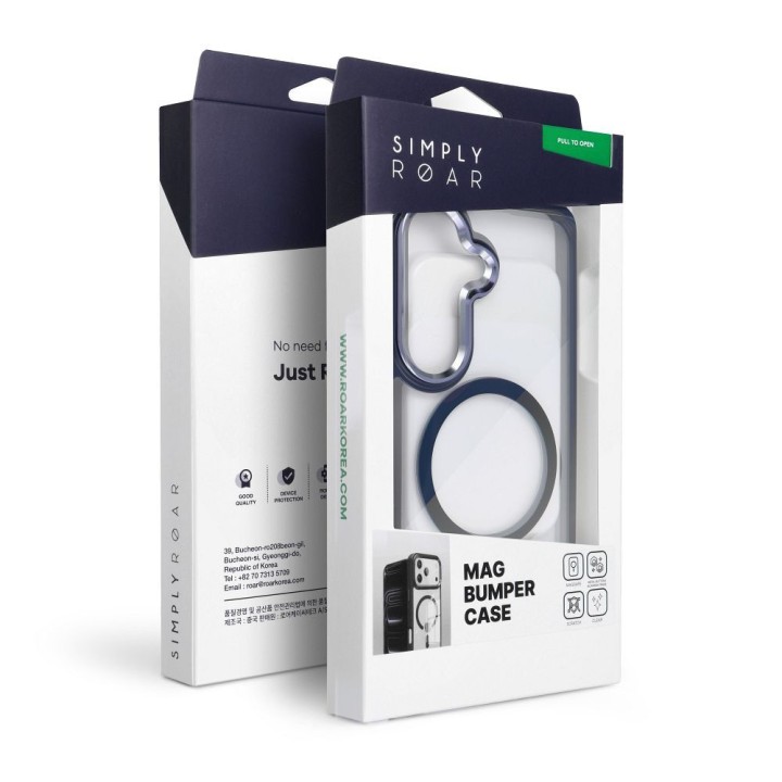 ROAR чехол MAG BUMPER совместимый с MagSafe для SAMSUNG A36 / A56 черный