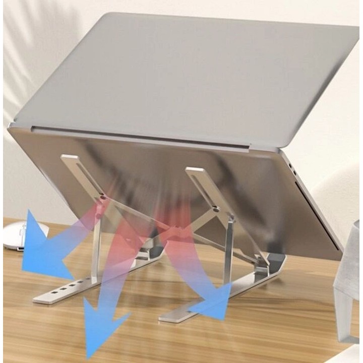 Podstawka pod laptop regulowana ART P24 aluminiowa