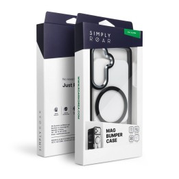 ROAR чохол MAG BUMPER сумісний з Magsafe для SAMSUNG A37 чорний