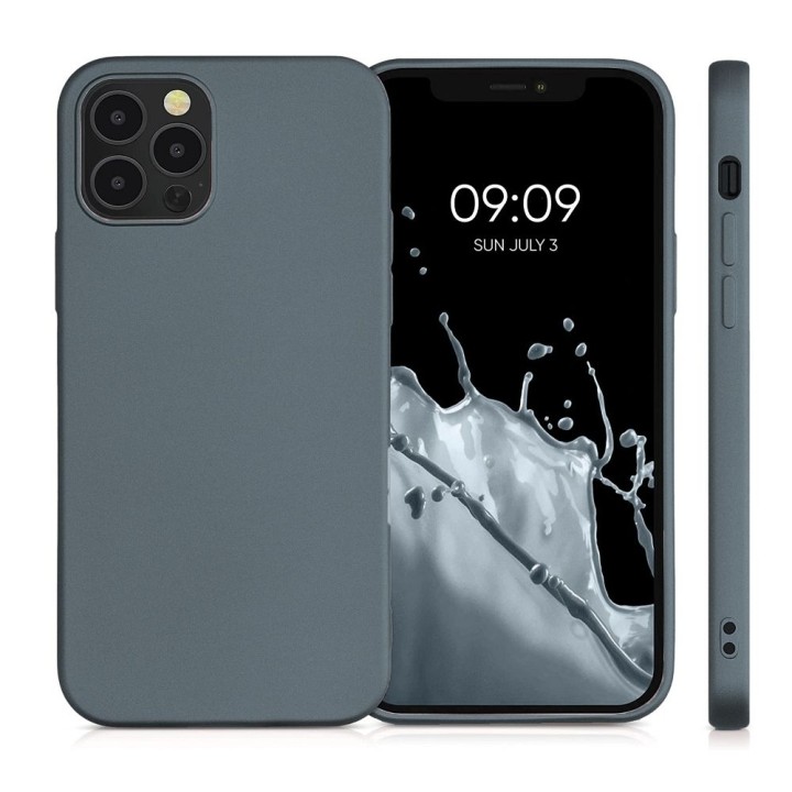 Чехол для iPhone 15 PRO MAX Metallic серый