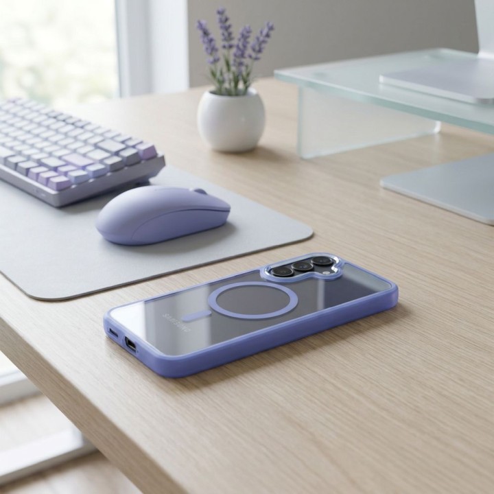 ROAR чехол MAG BUMPER, совместимый с MagSafe, для SAMSUNG A57 голубой
