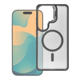 Case for Samsung A57 Forcell F-Protect Shadow Stand Premium MagSafe compatible grey 0INT