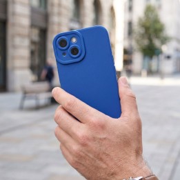 Чехол для iPhone 15 Matt 2.0 синий