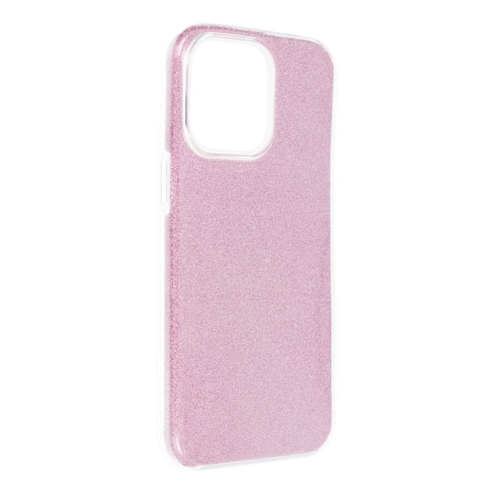 Чохол для iPhone 15 PRO MAX Shining рожевий