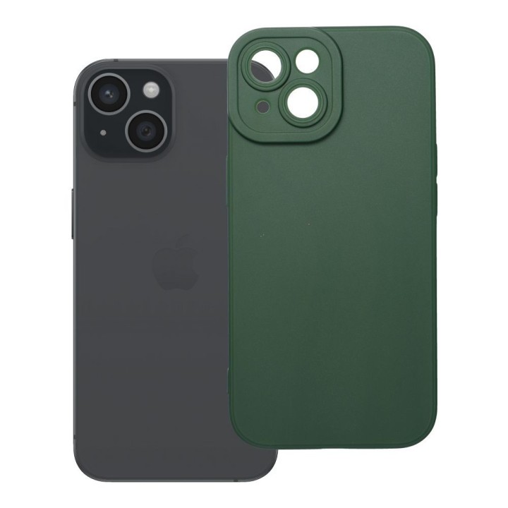 Чехол для iPhone 15 Matt 2.0 темно-зеленый