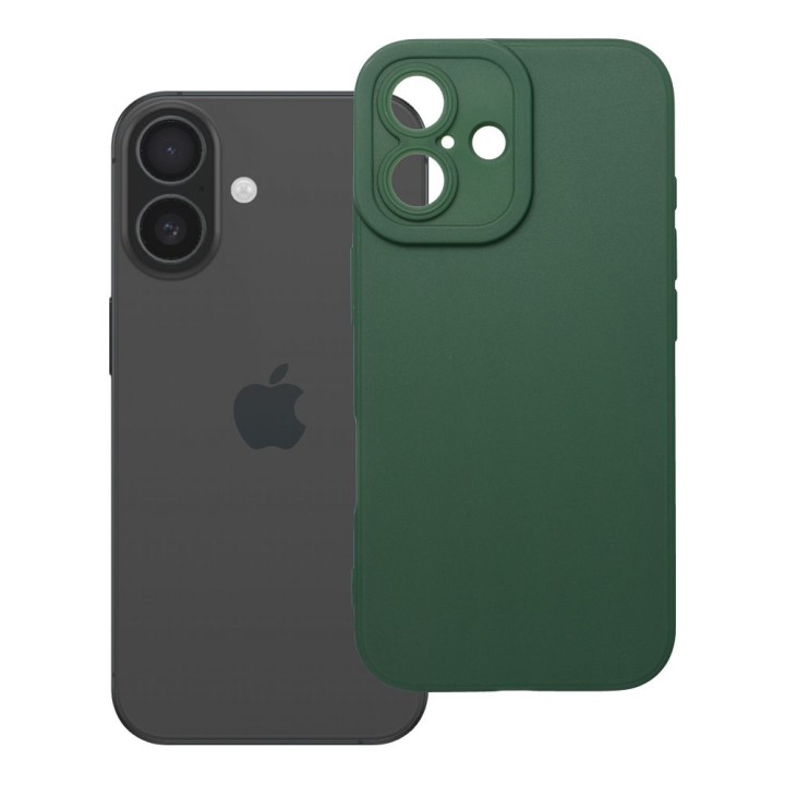 Etui na iPhone 16 Matt 2.0 ciemnozielone