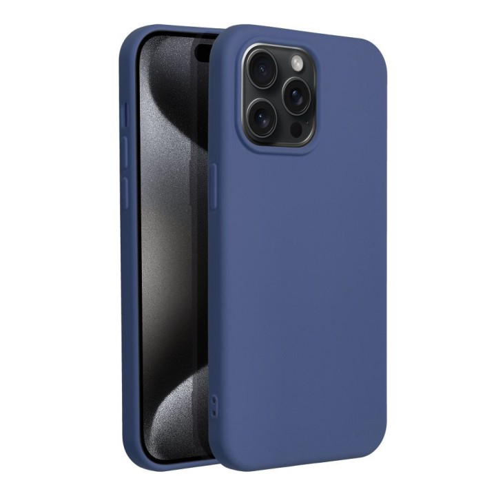 Чохол для iPhone 15 PRO MAX Silicone синій