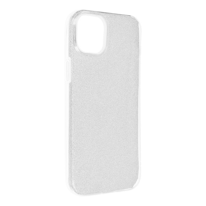 Чохол для iPhone 15 PLUS Shining сріблястий