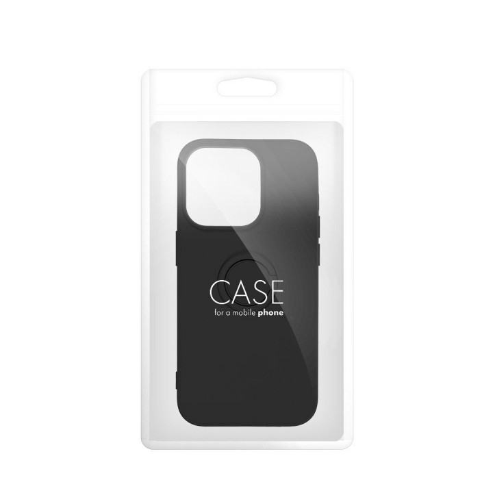 Чохол для iPhone 15 PRO MAX Silicone Ring чорний