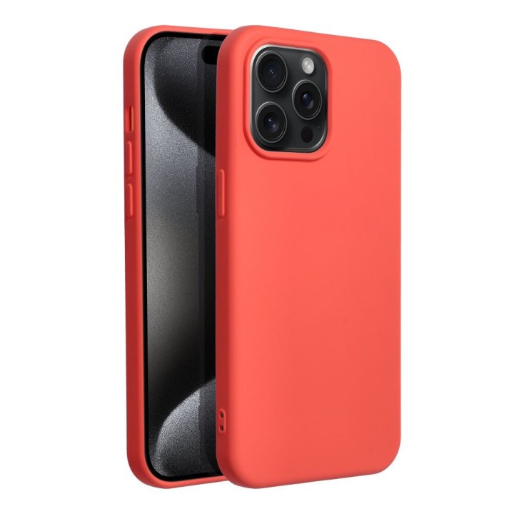 Etui na iPhone 15 PRO MAX Silicone brzoskwiniowe