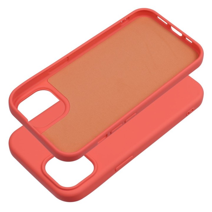 Etui na iPhone 15 Silicone brzoskwiniowe