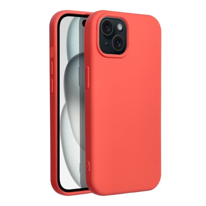 Чохол для iPhone 15 Silicone персиковий