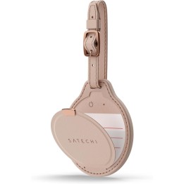 Lokalizator compatible with Apple Find My Satechi FindAll Luggage Tag in the shape of charms for luggage vegan leather