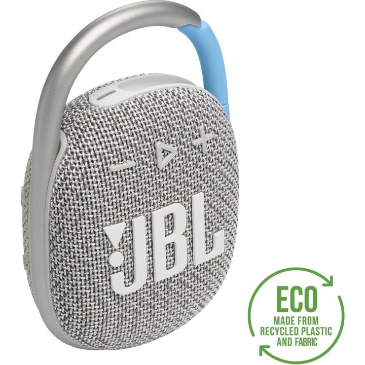 Speaker wireless 5W 10h JBL CLIP 4 ECO white