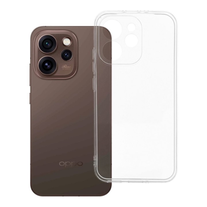 Etui na Oppo Reno 15 PRO 5G Clear Case 2 mm (camera protection) transparentne
