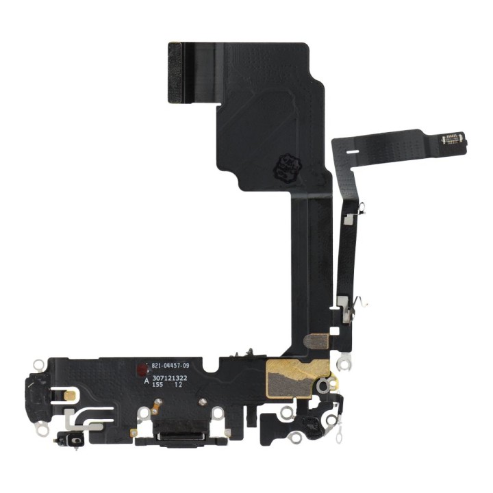Шлейф зарядки USB для IPHONE 15 Pro чорний (демонтаж)