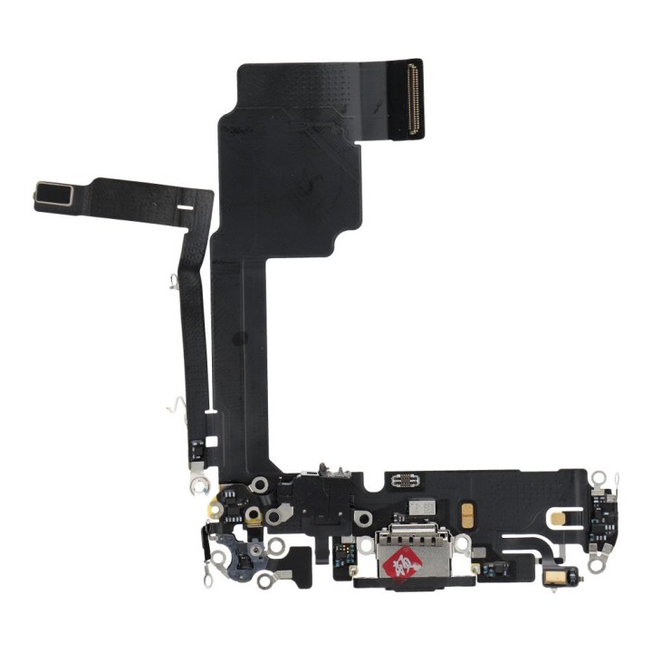 Шлейф зарядки USB для IPHONE 15 Pro чорний (демонтаж)