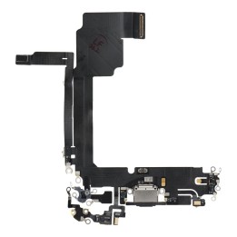 Шлейф зарядки USB для IPHONE 15 Pro Max чорний (демонтаж)