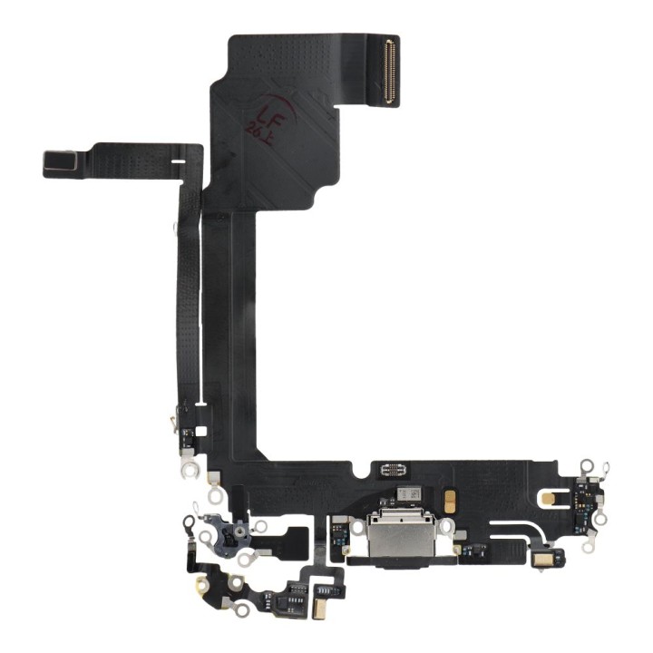USB charging flex cable for IPHONE 15 Pro Max black (pulled)