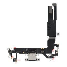 USB charging flex cable for IPHONE 16 black (pulled)