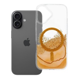 Чохол для iPhone 17 Golden сумісний з MagSafe золотий